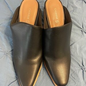 Chinese Laundry black booties